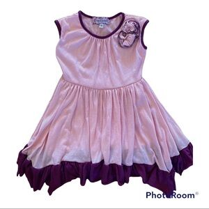 Posies & Peonies Two-toned High-lo Dress 6